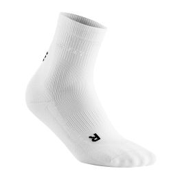 Classic All White Socks Mid Cut